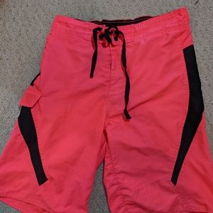US apparel hot pink shorts